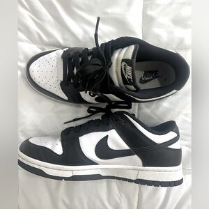 Nike Dunk Low Sneakers Pandas Black/White Size 9 Women’s